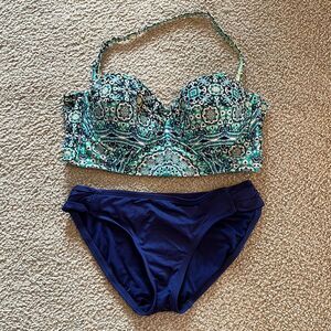Swimwear bikini and top size S and M